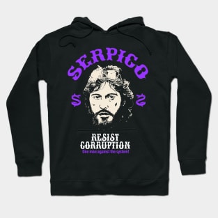 Serpico - Defying Corruption - Vintage Al Pacino T-Shirt Design Hoodie